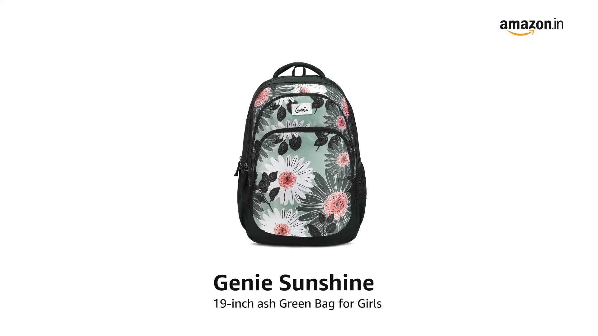 バッグ Sunshine Genie Sunshine 19 ash Green Latest Collection : Amazon.in: Fashion